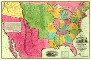 The USA in 1835