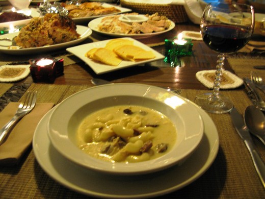 Mom's Christmas Soup