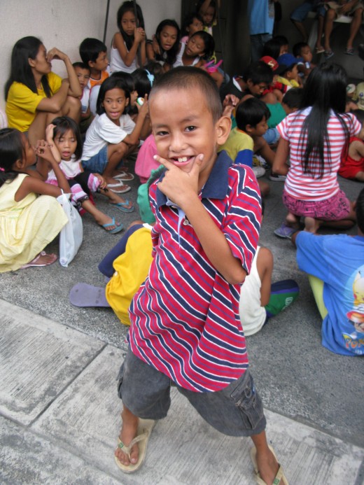 A future actor. or entertainer?