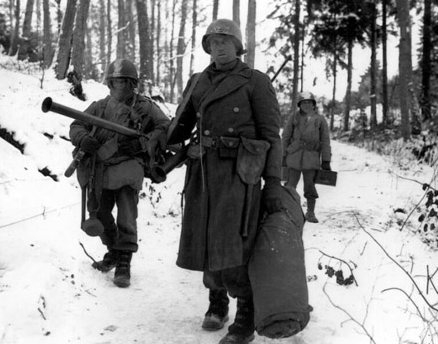 The German army launched a counteroffensive that was intended to cut through the Allied forces in a manner that would turn the tide of the war in Hitler's favor. The battle that ensued is known historically as The Battle of the Bulge