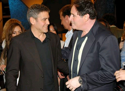 George Clooney and one of "the boys" Richard Kind