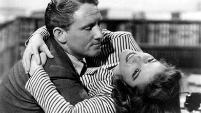 Spencer Tracy and his long-time love Katherine Hepburn