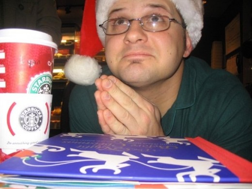 Me on The Night Before The Night Before Christmas 2008