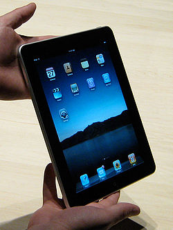 2010 release of the Apple IPad. The evolution of advancement reveals an affinity for thin devices. 