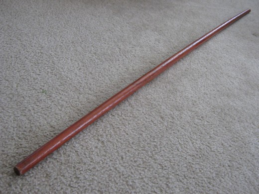 Long stick or pole