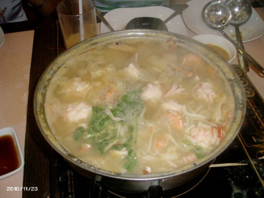 Lobster ball with watercrest