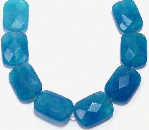 Blue Jade Necklace 