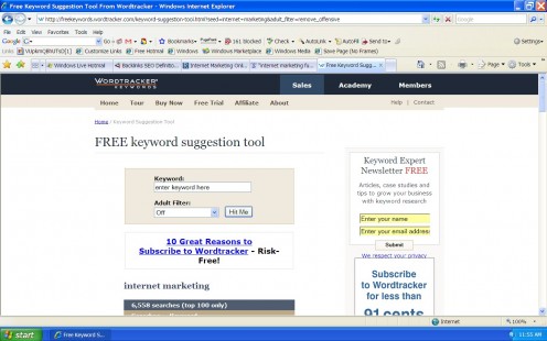 Free Online Keyword Analysis &amp; SEO Research Tool 