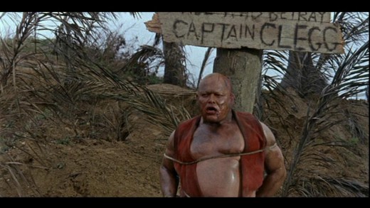One of Captain Clegg's victims is abandoned on a desert island