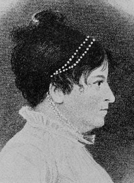 Susanna Rowson (1762 - 1824), author of Charlotte Temple.