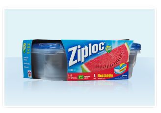 Ziploc Clear Containers