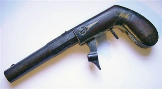 N. Kendall & Co. was famous for popularizing the underhammer percussion system and produced both rifles and pistols.