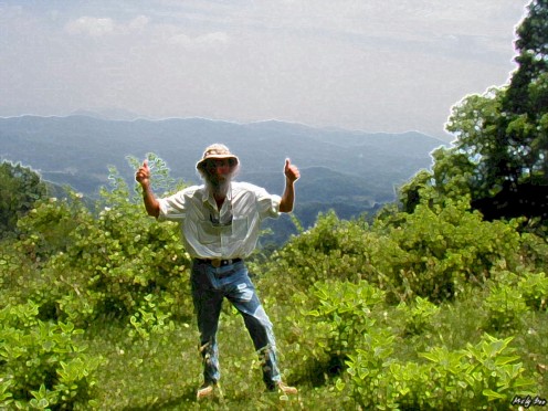 Burt at the Mountain Pasture!