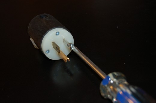 And today I replaced the plug on the vacuum cleaner (without getting shocked).  +1 man point for me
