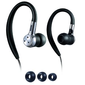 Running Headphones:  Philips Headphones, SHS 8000 Earhook Headphones