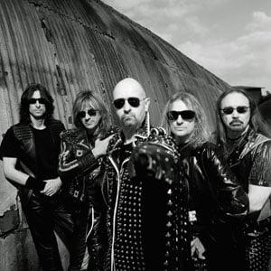 Heavy Metal Band Judas Priest, who were accused of having subliminal messages inciting suicide in their music.