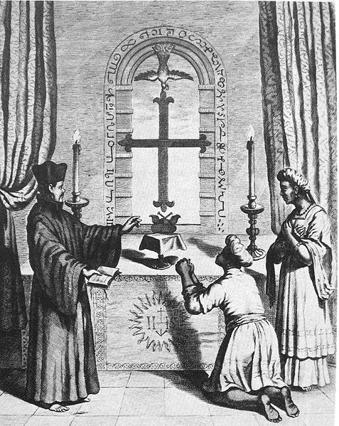 an illustration of st thomas's tomb