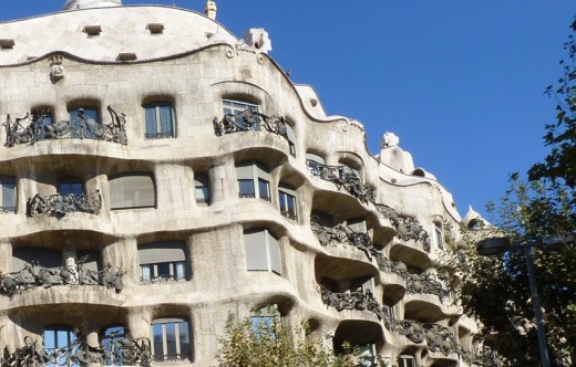 One of many of Gaudi's architecture