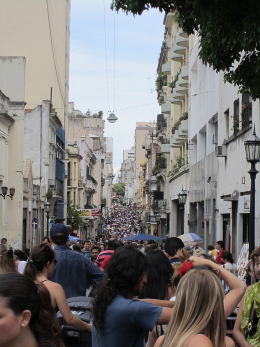 San Telmo Sunday Market on Defensa