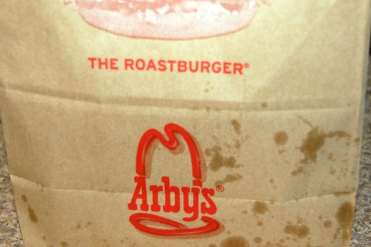 Arby's for supper...It was easier than buying groceries