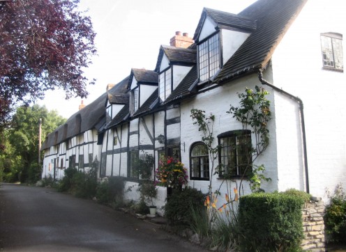 Tavern Lane, Shottery, 9th July '07.  Copyright Tricia Mason