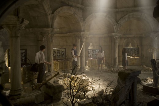 The Treasure Chamber in "The Chronicles of Narnia:  Prince Caspian"