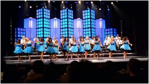 Vocal Adrenaline, last year's Regional champion, performing "Rehab" by Amy Winehouse