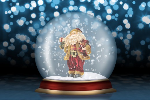 A Christmas Snow globe