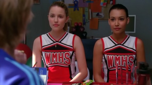 Quinn and Santana reporting to Sue