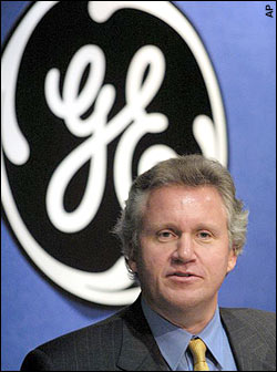 Jeffrey Immelt GE CEO 2001-Present