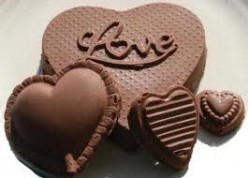 Valentine's Day Heart Shaped Chocolate