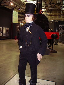 Image of the great man at Swindon Railway works