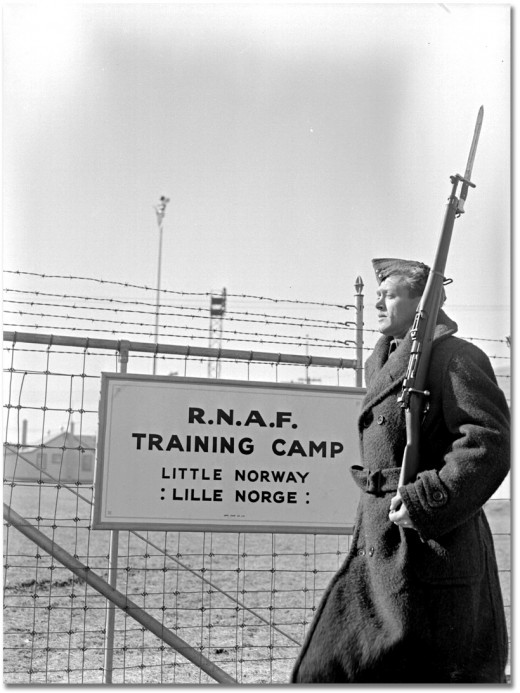 'Little Norway', first situated in Toronto, then near Gravenhurst, Muskoka, for Royal Norwegian Air Force training