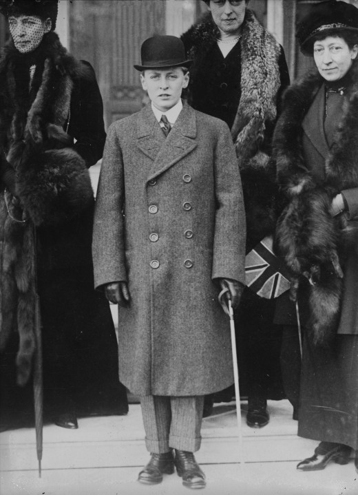 Crown Prince Olav of Norway, shown here as a young man, formally opened Little Norway in Muskoka.
