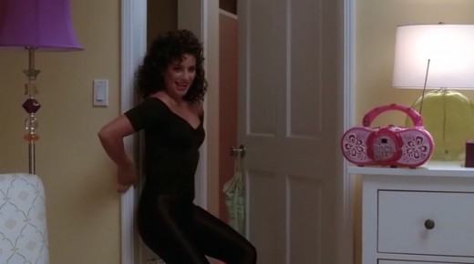 "You look like a sad clown hooker" was Finn's response to Rachel's new look