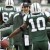 New York Jets' Santonio Holmes, right, celebrates with quarterback Mark Sanchez after scoring a touchdown during the second quarter of an NFL football game against the Buffalo Bills at New Meadowlands Stadium, Sunday, Jan. 2, 2011, in East Rutherford