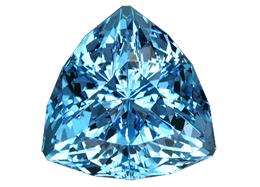 Trillion (Trilliant) Cut Sky Blue Topaz