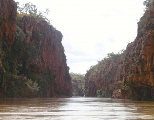 In the gorge