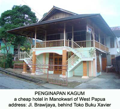 Kagum Homestay in Manokwari city of West Papua