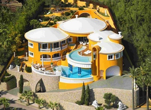 Spectacular Villa Colani ON Island Of Majorca SPAIN