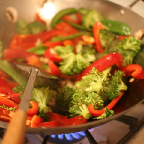 Stir fries are quick and delicious!