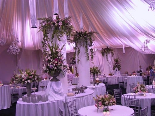 Inexpensive Yet Elegant Wedding Reception Decorating Ideas Tips