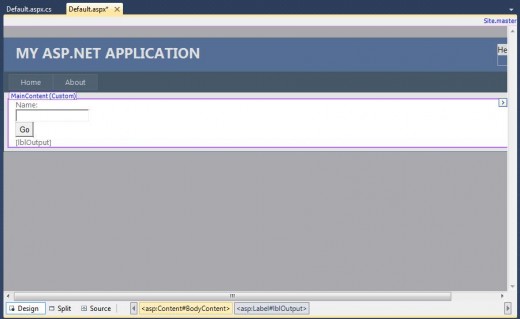Figure 6 - Screen Layout after changes.