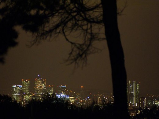 Night Panorama from Hampstead Heath