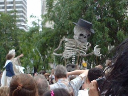 South Bank street entertainers