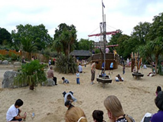 Children's play area in Hyde Park