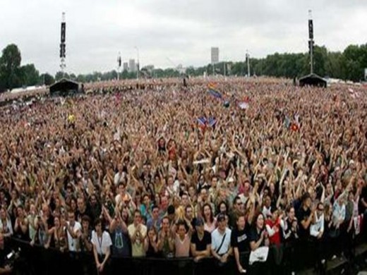 Live 8 Concert in Hyde Park