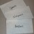 I keep a labeled envelope for each grocery store in my box I keep a labeled envelope for each grocery store in my box