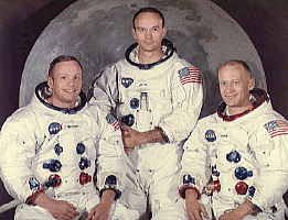 As simple as A B C- Neil Armstrong, Buzz Aldrin and Michael Collins