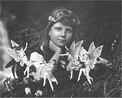 1rst photo shows Frances with dancing fairies